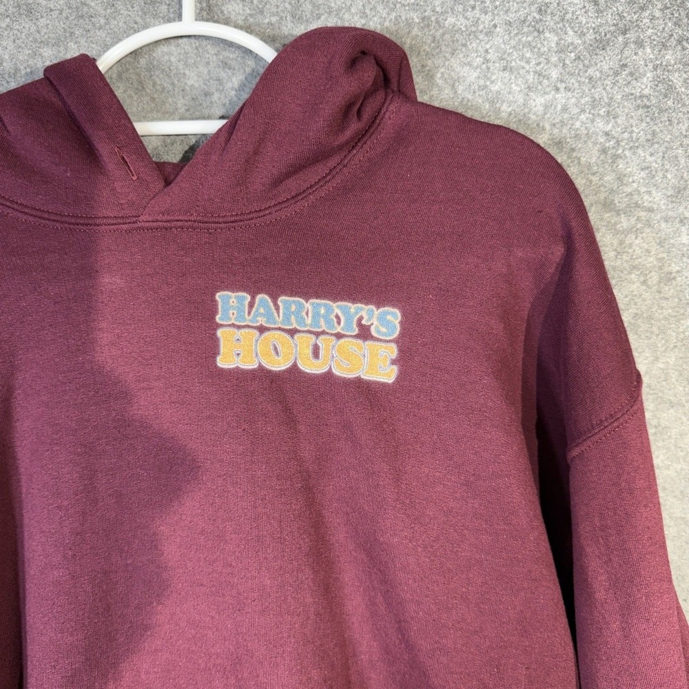 Harry's House Harry Styles 2022 Tour Maroon Graphic Hoodie Women's‎ Size L